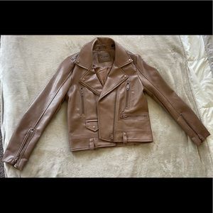 SOUGHT AFTER MOTO JACKET - worn once, in superb condition